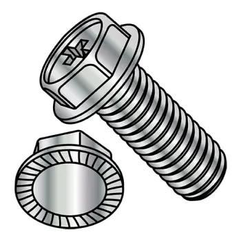 #4 - 40 x 3/8" Machine Screws | Steel | Nickel | Phillips | HWH | 0406MPWSNP