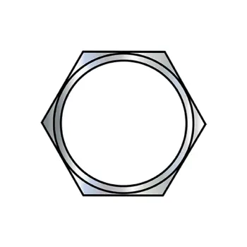 3/8-32X1/2  Hex Panel Nut Zinc