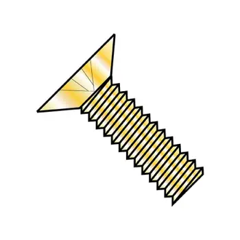 6-32X5/16  MS24693 Military Phillips Flat 100 Degree Full Thread Machine Screw Cadmium