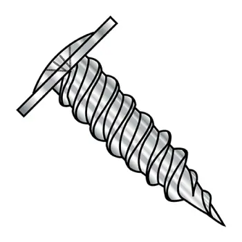 #8 x 1" Self-Piercing Screws | 18-8 Stainless Steel | Plain | Phillips | Modified Truss | 0816PPM188