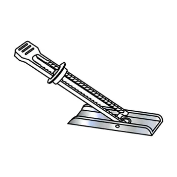 3/16, #10-24 Kaptoggle Zinc