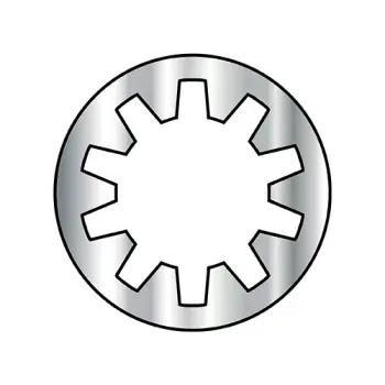 #2  Internal Tooth Lock Washer 18-8 Stainless Steel
