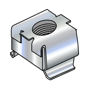 M5 025-063  Metric Cage Nuts Zinc