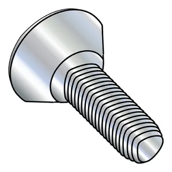 8-32X3/8  Phil Oval Undercut Taptite Alternative Thread Roll Screw Full Thrd Zinc Bake Wax