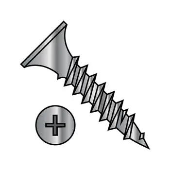 6-18X2 1/4  Phillips Bugle Head Fine Thread Drywall Screw Black Phosphate