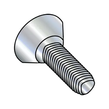 8-32X3/8  Phil Flat U/C Taptite Alternative Thread Rolling Screw Fully Thd Zinc Bake & Wax