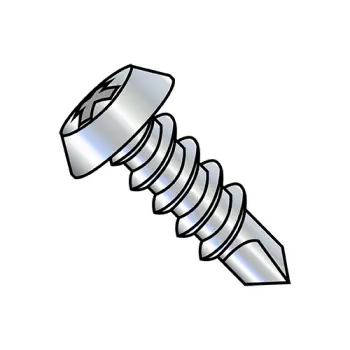 #7 - 19 x 7/16" Self-Drilling Screws | Steel | Zinc/Clear | Pan | 0707KFZ