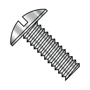 #10 - 32 x 1 1/4" Machine Screws | 18-8 Stainless Steel | Plain | Slotted | Truss | 1120MST188