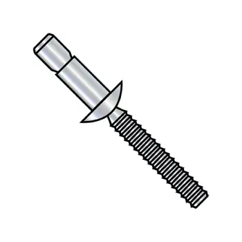 3/16X.062-.270  Protruding Head Structural Rivet Aluminum Sleeve Clear Chromate
