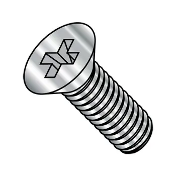 4-40X1  Phillips Flat Machine Screw Fully Threaded 18-8 Stainless Steel