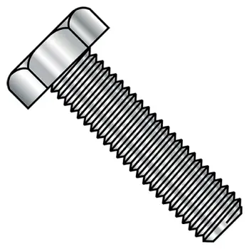 3/8-16X2 1/2  Hex Tap Bolt Fully Threaded 18-8 Stainless Steel