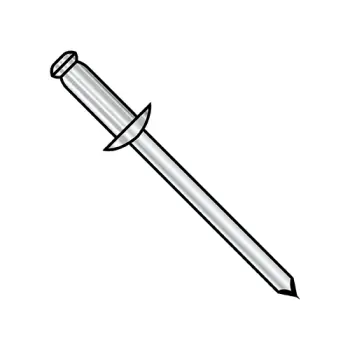 1/8X.31-.37  Stainless Steel Rivet With Steel Mandrel
