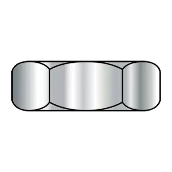 MS35650-304 | #10-32 Mil-Spec Hex Nuts | 18-8 Stainless Steel | Plain | DFAR