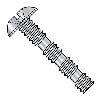 M4-0.7 X 45 Combo (Phil/Slot) Truss Full Contour MS Breakaway FT Steel Zinc Plated (Metric)