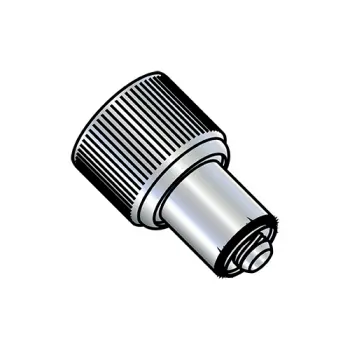632X.330X.036  Retractable Captive Panel Fastener Press In Style Natural Finish