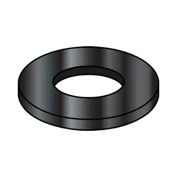 3 Machine Screw Flat Washers | Steel | Zinc/Black | 03WMBZ