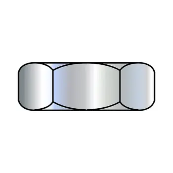 M5-.8  Din 439 Class 04 Hex Jam Nut Zinc