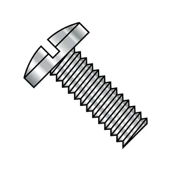 10-32X1/2  Slotted Binding Undercut Machine Screw Fully Threaded 18-8 Stainless Steel
