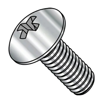 1/4-20X5/8  Phillips Truss Machine Screw Fully Threaded Full Contour 18-8 Stainless Steel