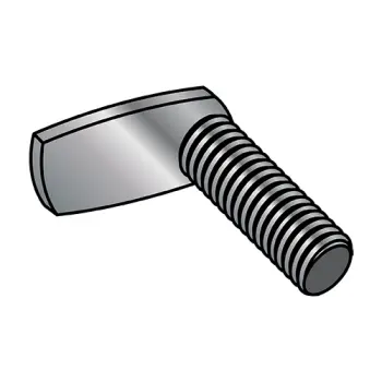 1/4-20X1/2  L Shaped 90 Degree Spot Weld Screw Plain
