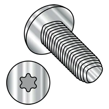 8-32X1/2  6 Lobe Pan Taptite Alternative Thread Rolling Full Thrd 410  Stainless Pass &Wax