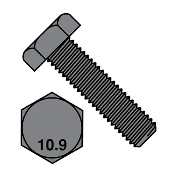 M8 x 30mm Hex Cap Screws | din933 | Class 10.9 | Plain | M830D93310
