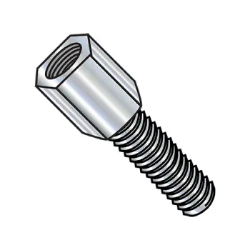 4-40X1/2  3/16 Hex Jackscrew Male 300 Series Stainless Steel