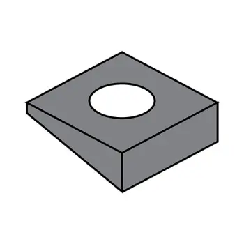 3/4  Square Beveled Washer F 436 A 325 A 490 Plain
