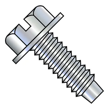 5/16" - 18 x 4" Machine Screws | Steel | Zinc/Clear | Slotted | IHWH | 3164MSW3