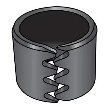1.37X1.125X1  Tension Bushing Type 3 6150 Spring Steel Through Hardened and Tempered Plain