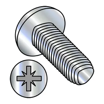 M5-0.8X20  Din 7500 C Metric Type Z Pan Thread Rolling Screw Zinc Bake And Wax