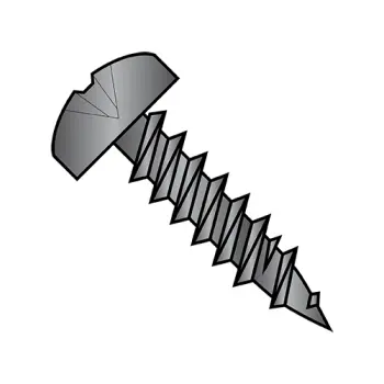 #7 - 16 x 7/16" Drywall Screws | Steel | Black Oxide | Phillips | Pan | 0707YPPG
