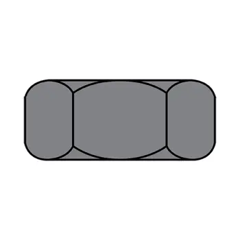 7/16-20  Finished Hex Nut Plain