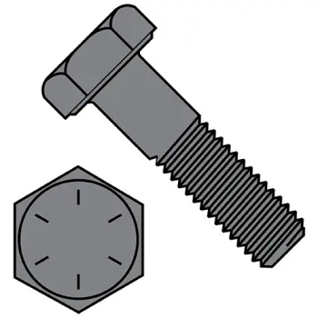 1 1/2" - 6 x 10" Hex Cap Screws | Grade 8 | Plain | 150160CH8OP