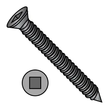 #8 - 15 x 2 1/4" Drywall Screws | Steel | Phosphate | Square | Trim | 0836YQFT
