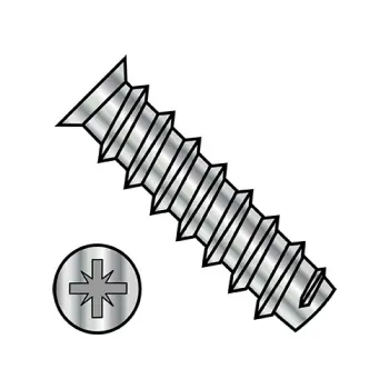 M6.3X20  Metric Pozi Alt Type1 Flat 7.0-7.3HD OD  Euro Draw Slide Full Thrd Bright Nickel