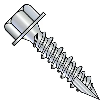 10-14X1  Unslt HI-Hexwasher shoulder Pole Grip HI-LO Type 17 Full Thrd 1,000hr Salt Spray