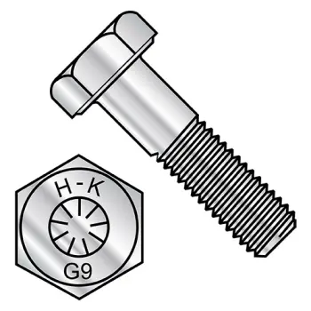 5/16" - 24 x 1" Hex Cap Screws | Grade 9 | Aluminum Zinc Flake (Dacromet, Magnigard, Doerken) | 3216CH9