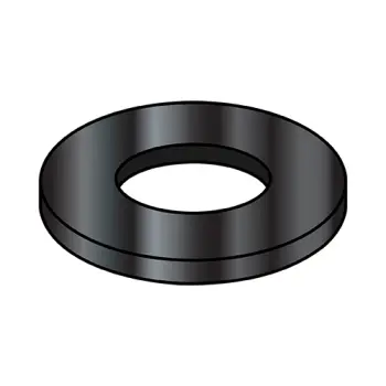 #8 Machine Screw Flat Washers | 18-8 Stainless Steel | Black Oxide | 08WM188B