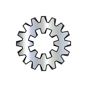 1/4  External Internal Combination Tooth Lock Washer Zinc