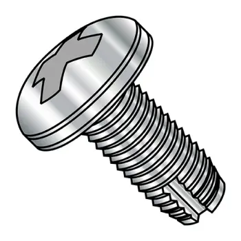 8-32X1/2  Phillips Pan Thread Cutting Screw Type 1 Full Thread 18-8 Stainless Steel
