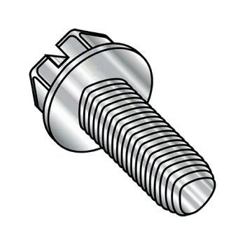 #8 - 32 x 3/8" Thread-Rolling Screws | 410 Stainless | Passivated | IHWH | Slotted | 0806RSW410