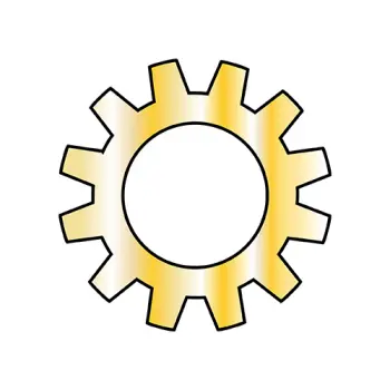 5/8  External Tooth Lock Washer Zinc Yellow