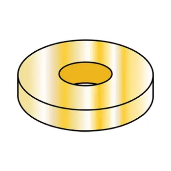 #10  S.A.E. Flat Washer Zinc Yellow