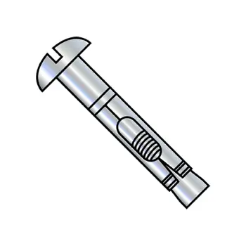 1/4 X 2 Round Head Sleeve Anchor Zinc