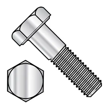 1/2" - 13 x 1" Hex Cap Screws | Grade A | Plain | 5016CHAL