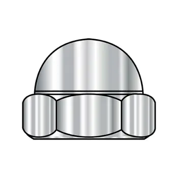 6-32  Low Crown Hex Cap Nut 18-8 Stainless Steel, 1 Piece