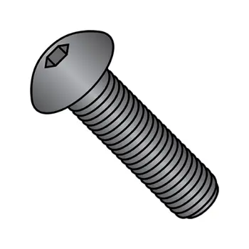 M6-1X12  Metric Button Head Socket Cap Screw Plain ISO 4762