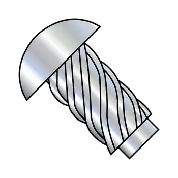 #6 x 1/4" Type U Drive Screws | Steel | Zinc/Clear | Round | 0604U