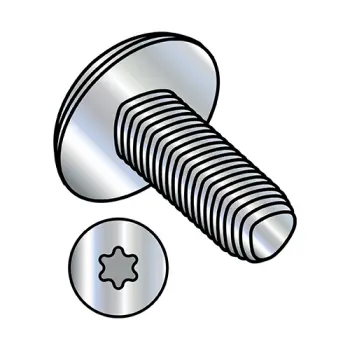 8-32X1/2  6 Lobe Full Truss Taptite Alternative Thread Roll Screw Full Thrd Zinc Bake Wax
